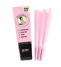 Blazy Susan Pink Paper Cones