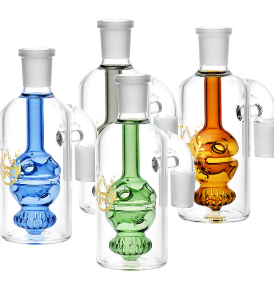 Pulsar Egg Perc Ash Catcher - 90 Degree / Colors Vary