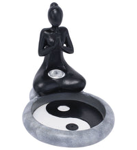 Fujima Yin Yang Yoga Backflow Cone Incense Burner - 6"