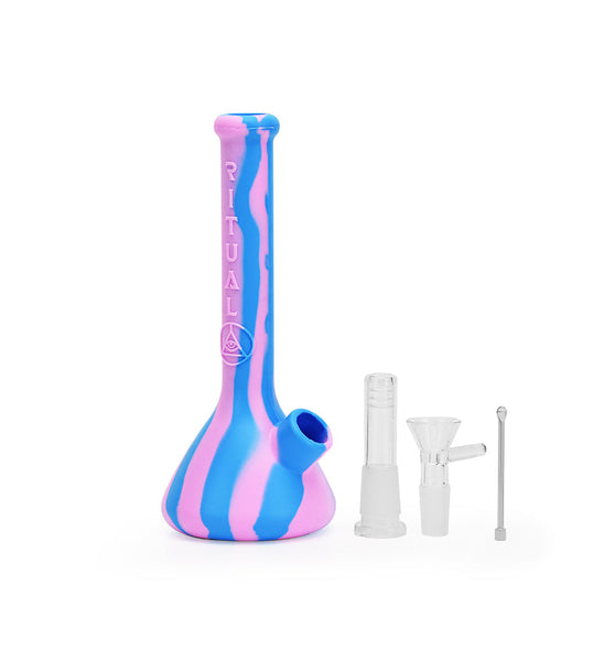 Ritual - 7.5'' Deluxe Silicone Mini Beaker - Cotton Candy