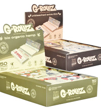 G-ROLLZ x Banksy's Graffiti Papers + Tips | 50pc | 1 1/4 | 24pk