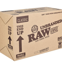 Raw Unbranded Classic Cone - Kingsize 800pcs