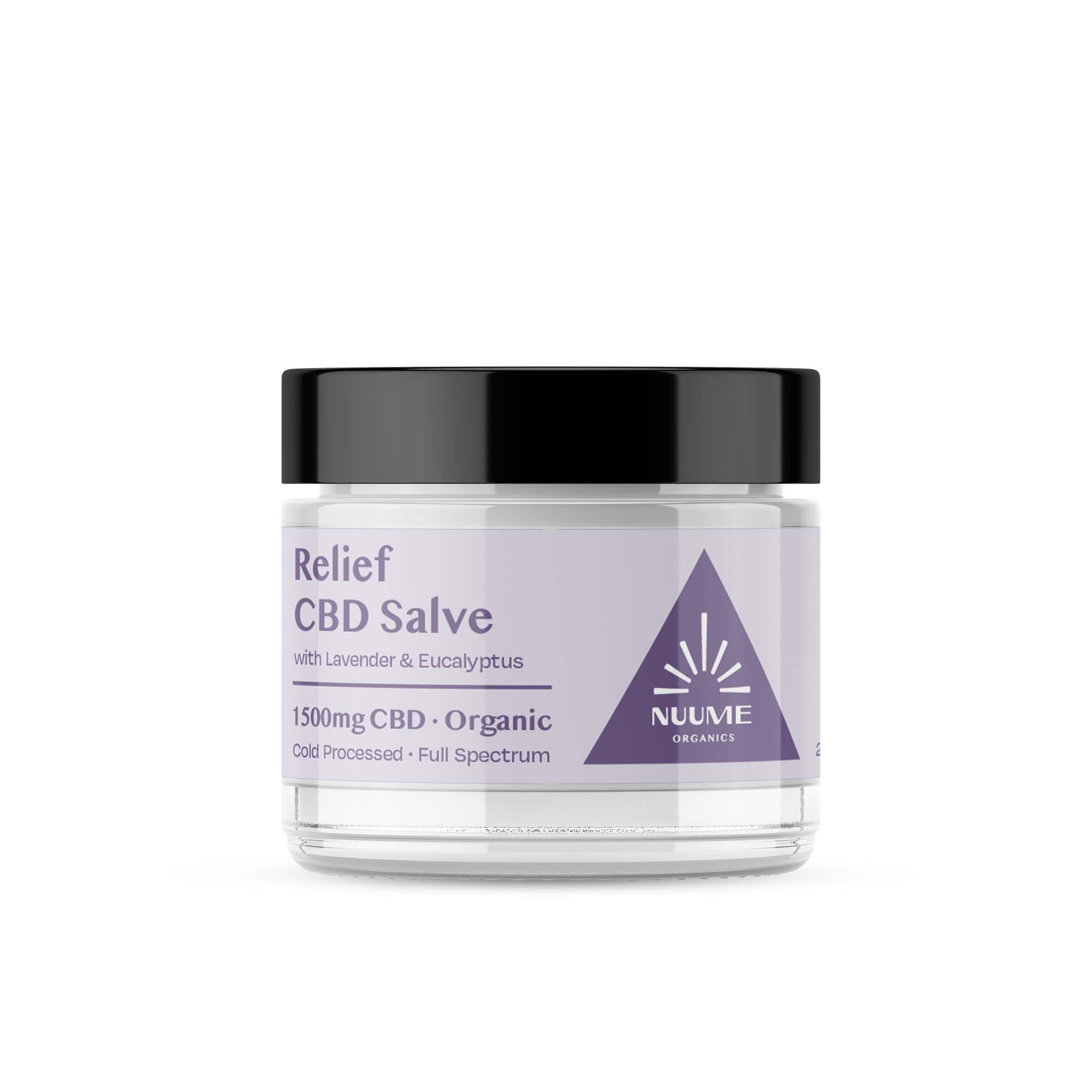 Organic CBD Relief Salve - Extra Strength 1500mg