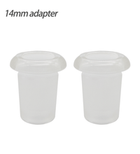14mm to 18mm Glass Adapter For Silicone Water Pipes