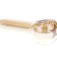Famous X 3" Gold Fumed Spoon Hand Pipe