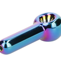 Famous X 3" Rainbow Prism Fumed Spoon Hand Pipe