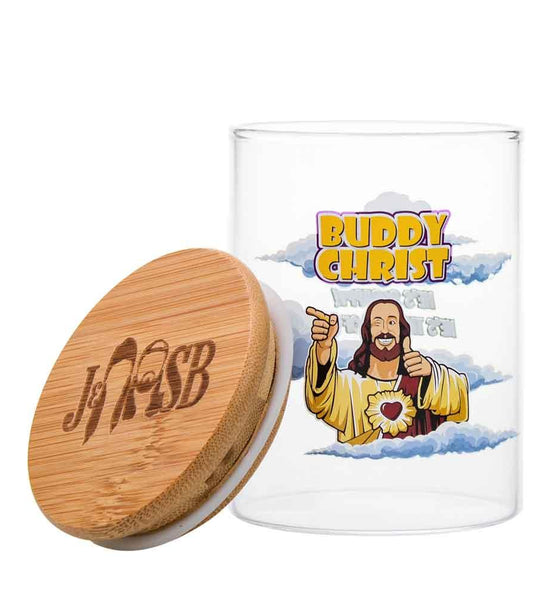 Buddy Christ Stash Jar