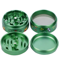 55mm GG4 3 Stage Grinder - Green